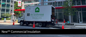 Eco Three van out in front of a business